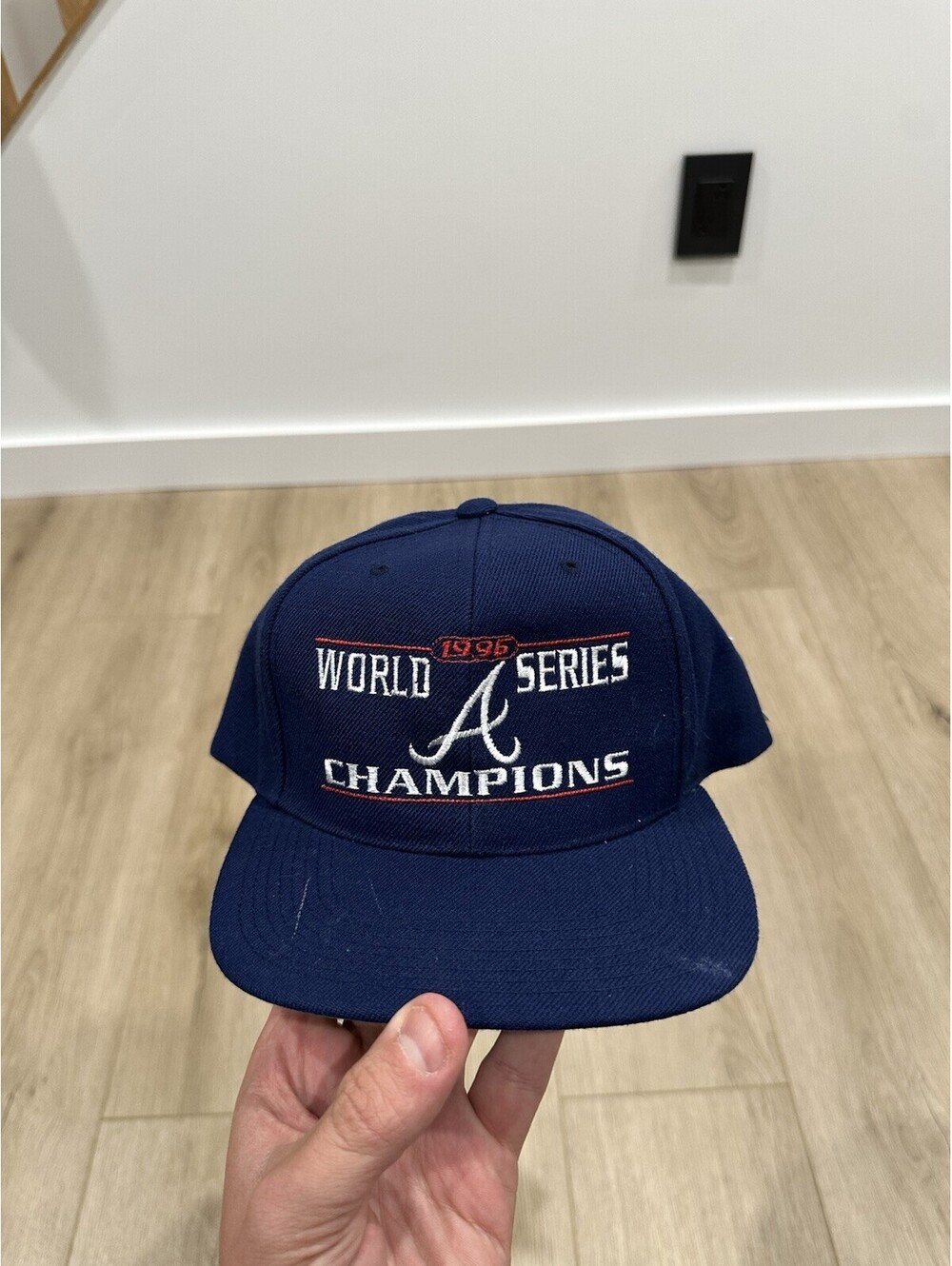 NWT Vintage Hat 1996 World Series Champions Atlanta Braves Sports Specialties